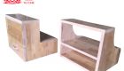 Ghế gác chân nail DM03